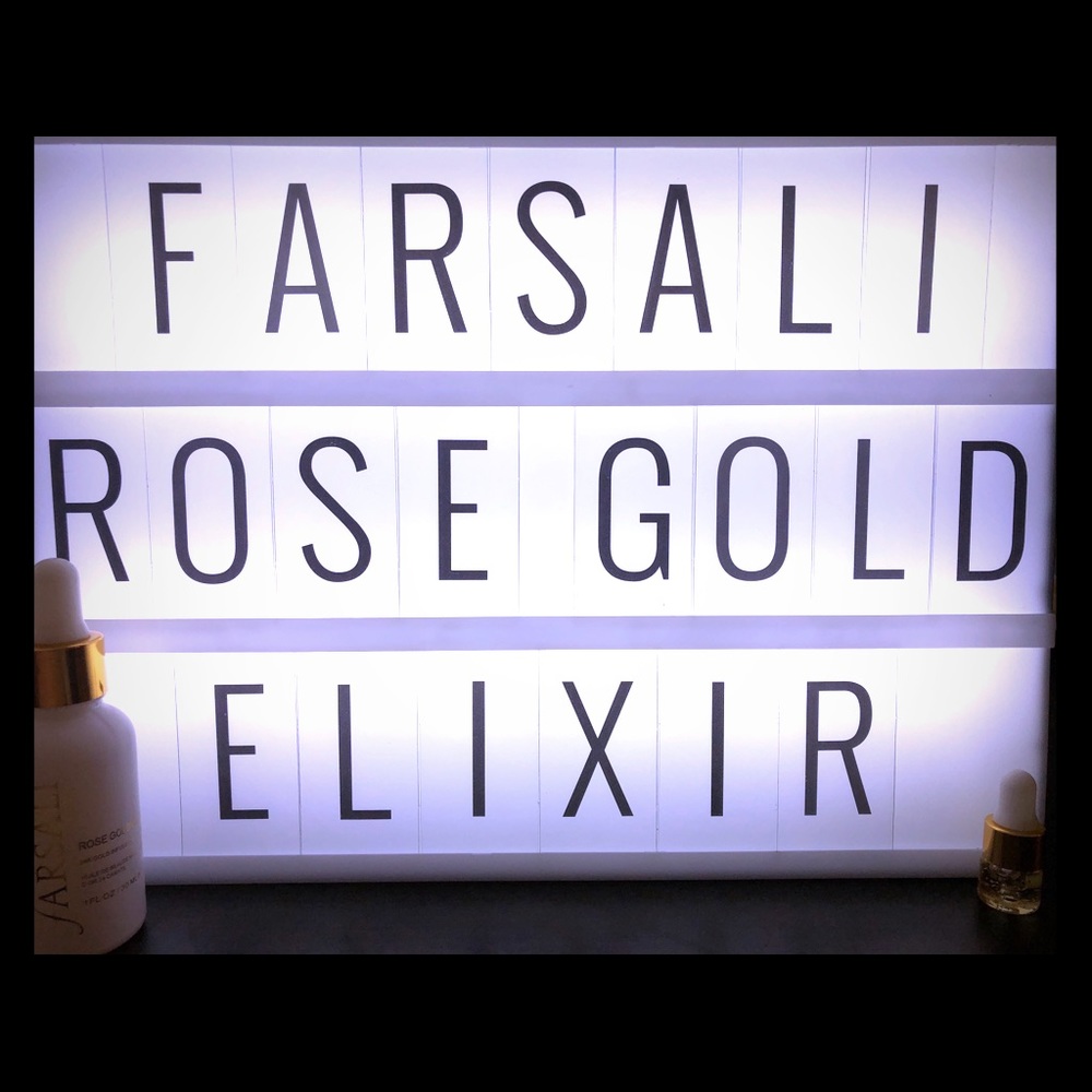 Farsali rose gold elixir